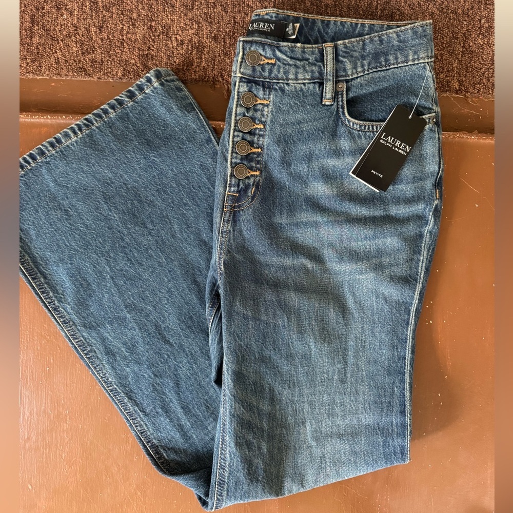 Lauren Ralph Lauren High Rise Flare Jeans - women’s 10P NWT